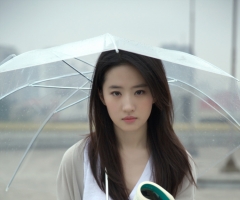 刘亦菲年轻时的清纯​​​写真，网友称这才是真正的天生丽质，颜值惊艳引发热议