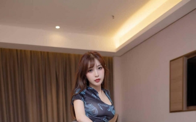 林星阑古典韵味性感旗袍与现代极致丝袜高跟性感美腿私房写真